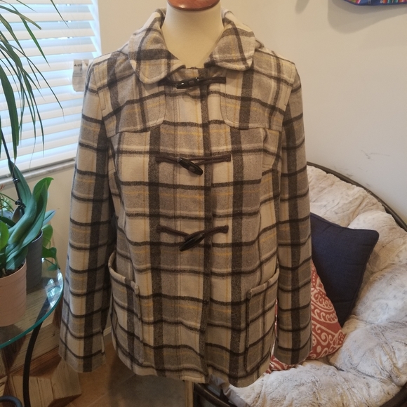 Old Navy Wool hooded blend Coat - Picture 1 of 11